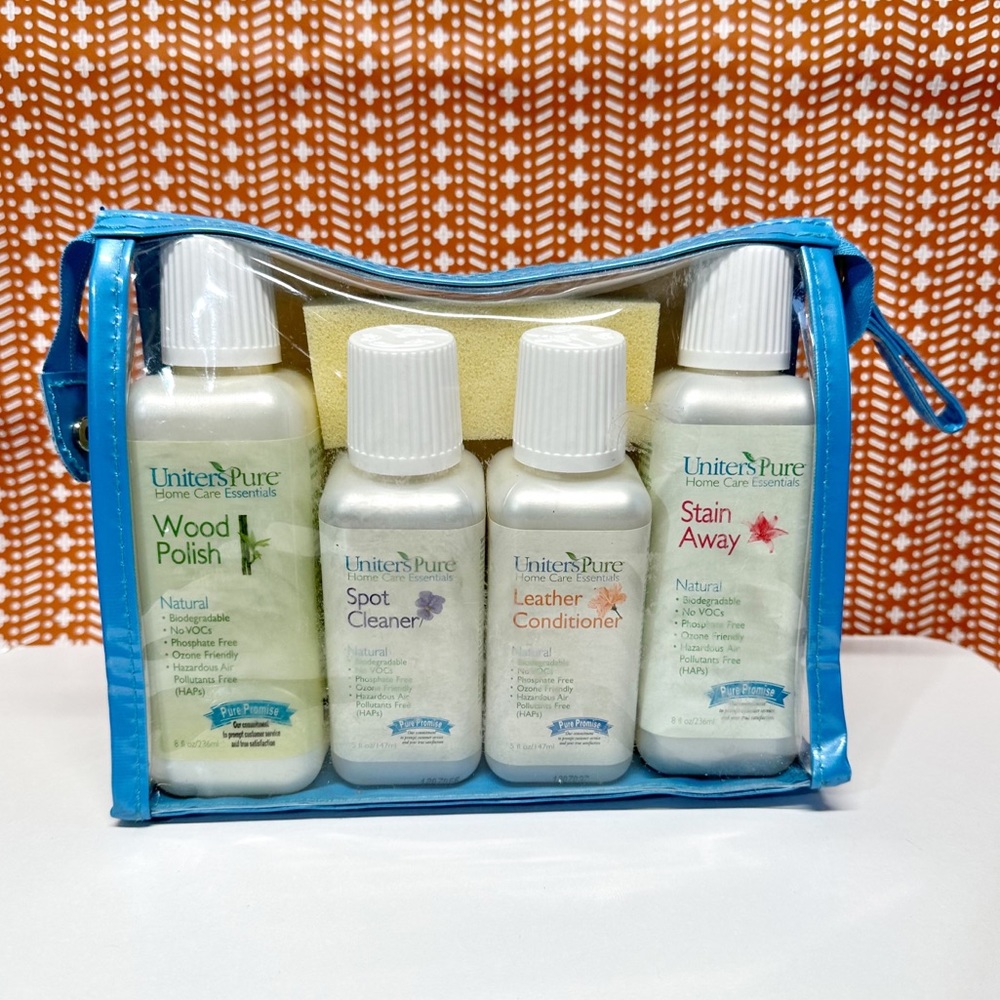 Uniters' Pure Home Care Kit Essential Stain Remover Spot Cleaner Leather Wood